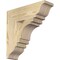 Ekena Millwork Merced Traditional Rough Sawn Bracket, Douglas Fir, 4"W x 14"D x 14"H BKT04X14X14MRC01RDF - alternate 1